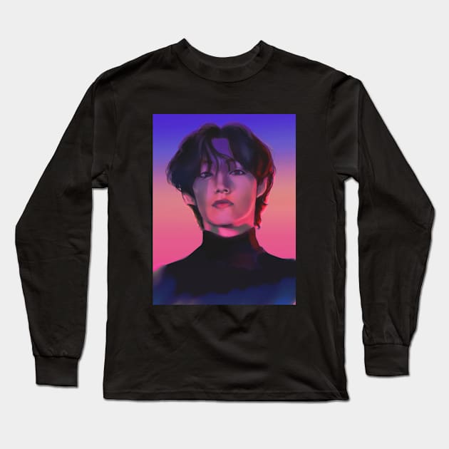 taehyung Long Sleeve T-Shirt by sbmranger